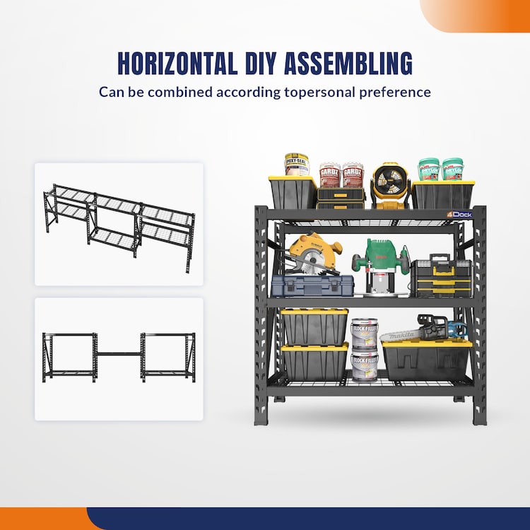 Heavy Duty Metal Storage Shelving | 4Dock